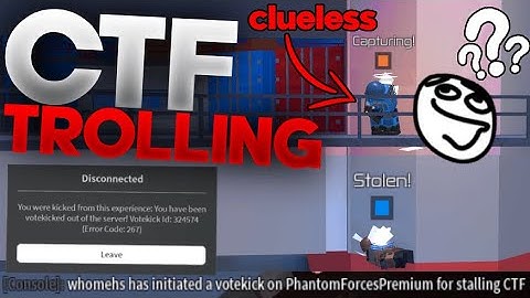 The BEST WAY to Troll on Capture the Flag (Phantom Forces Tutorial)