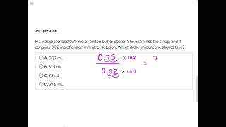 Test-Level Math Practice 3 Solutions