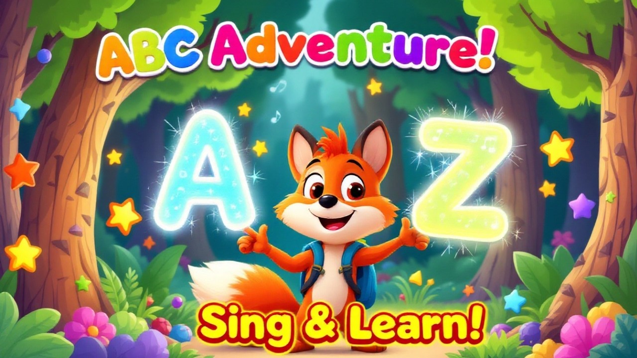 ABC Adventure with Felix the Fox! 🎵 Learn & Sing Fun! - YouTube