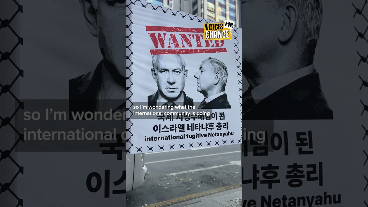 A one-person protest has been held in front of South Korea’s Israeli embassy for over a year 