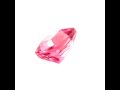 Vidéo: Tourmaline rose coussin 4.5x4.5mm 0.50ct
