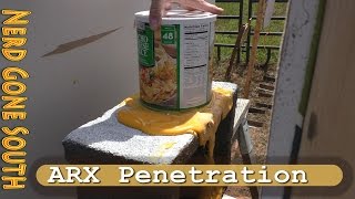 Polycase ARX 45 ACP and 9MM Penetration Testing