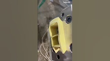 The debugging process of wpc door frame mold #tools #machine #technology