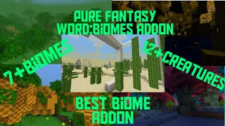 best biome addon:pure fantasy world addon screenshot 3
