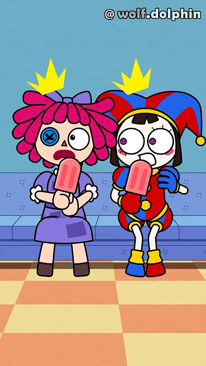 Ice Cream Happy Song (the Amazing Digital Circus) #pomni | 어메이징 디지털 서커스