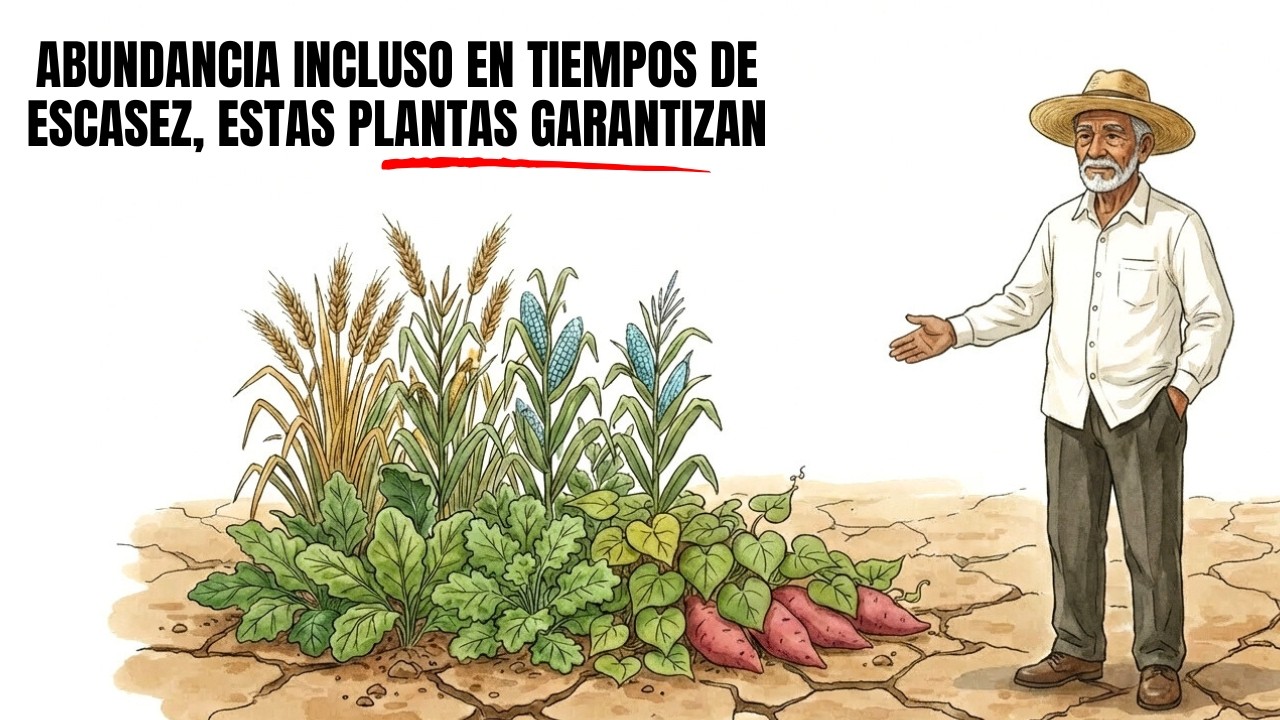 Estas plantas crecen sin agua y producen comida real incluso en tiempos de crisis
