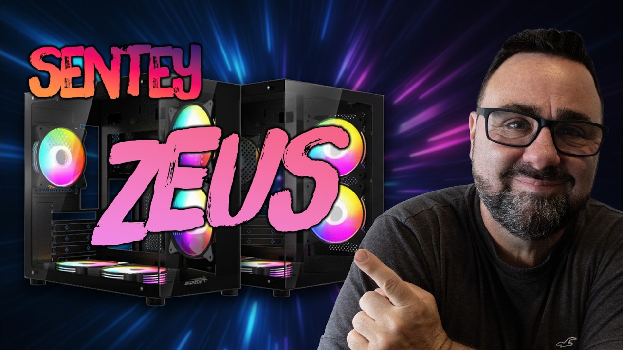 Unico en su Especie - Gabinete Sentey Zeus aRGB Black - YouTube