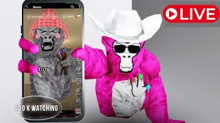I Joined Gorilla Tag Livestreams as a Finger Painter