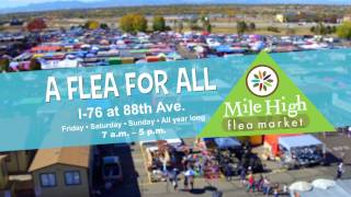 Mille High Flea Market 15 Seconds