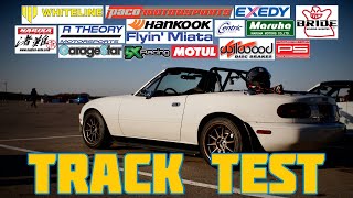 BUY NOW! Miata Mods Track Test Reviews & TMP PB 1:28.3