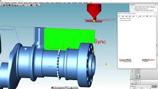 hyperMILL 2021.1 3-Achs-simultanes HPC Drehen