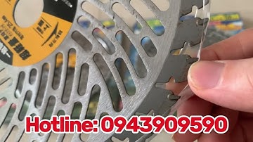 Lưỡi cắt cỏ tròn Nhật Bản | Đĩa cắt cỏ hợp kim Nhật Bản | Lưỡi cưa máy cắt cỏ