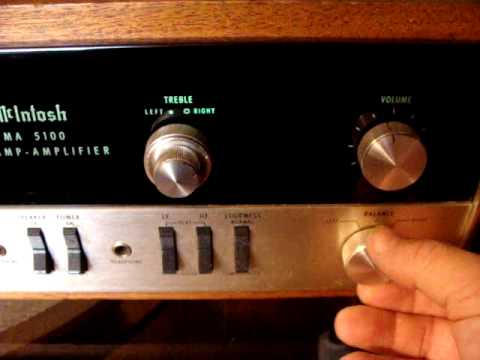 mcintosh ma 5100 preamp amplifier for sale on ebay 10 28 2011 youtube