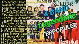 TEMBANG KENANGAN 4 BAND LEGENDARIS INDONESIA POPULER  The marcy's, Panbers, Koes plus, D'l