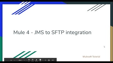 MuleSoft JMS to SFTP integration #Mule4 #JMS-TO-SFTP #Sample #Application