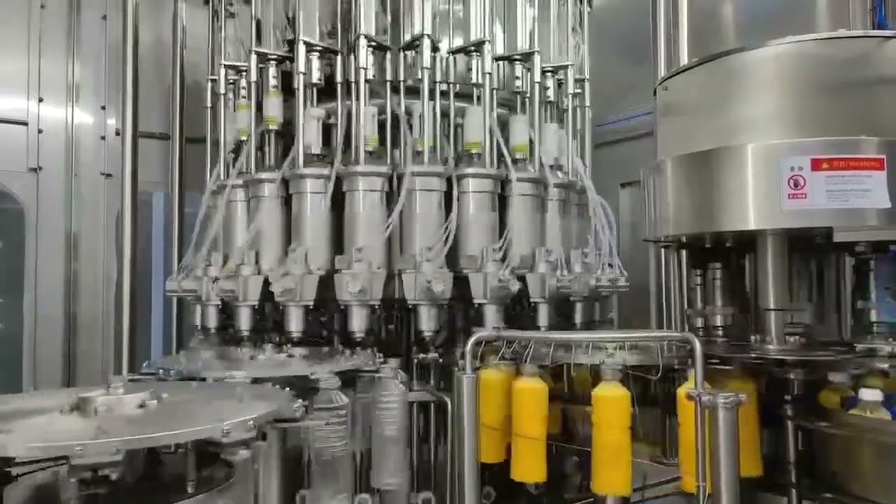 Mango Juice filling machine for PET bottle