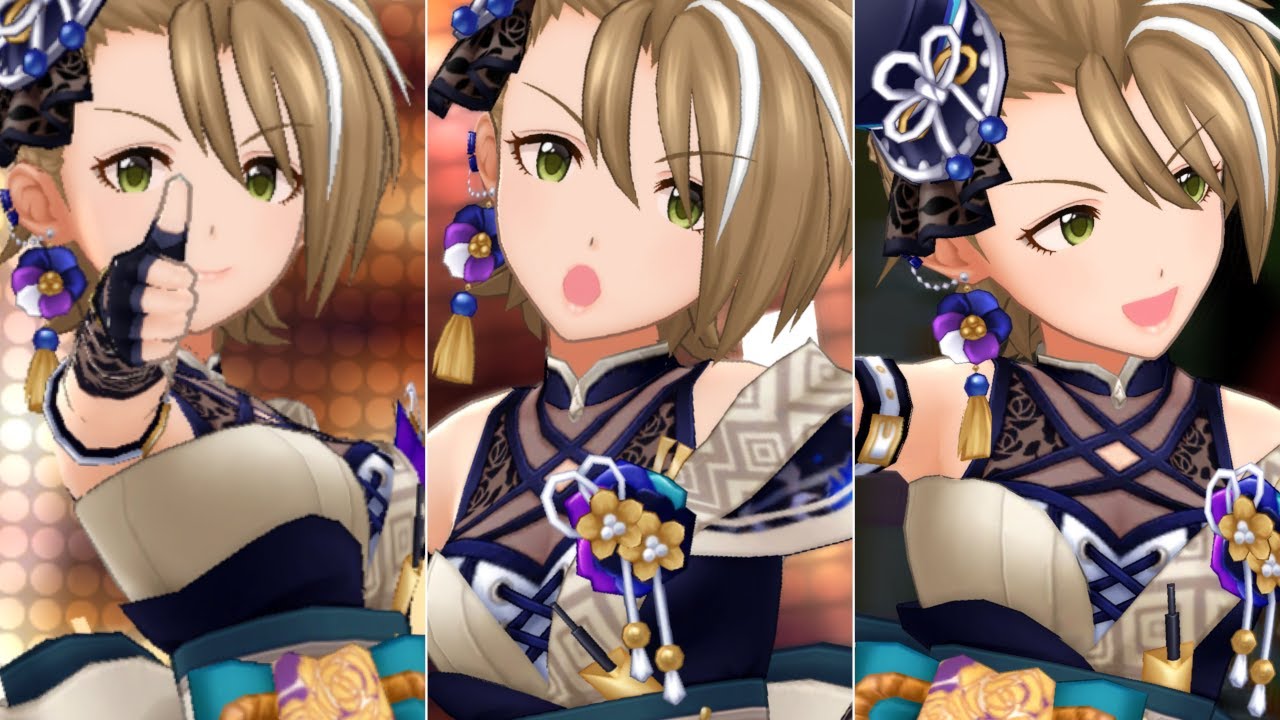 デレステ縦mv Rockin Emotion 木村夏樹 限定ssr 艶炎小唄 Smart Live Youtube