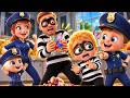 🔴 LIVE: Baby Police Catch the Candy Thief Family! 🍭🚓 | Funny Kids Cartoon