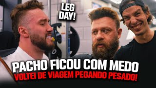 LEG DAY AÇUCARADO *PACHO ASSUSTOU COM A FORÇA*