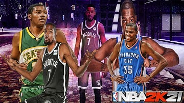 Kevin Durant 7ft Post Facilitator REC/PARK MIXTAPE BEST CENTER BUILD IN 2K HISTORY!