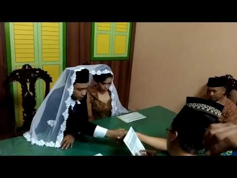 Akad Nikah Sintia Maramis Dan Ikhtiar