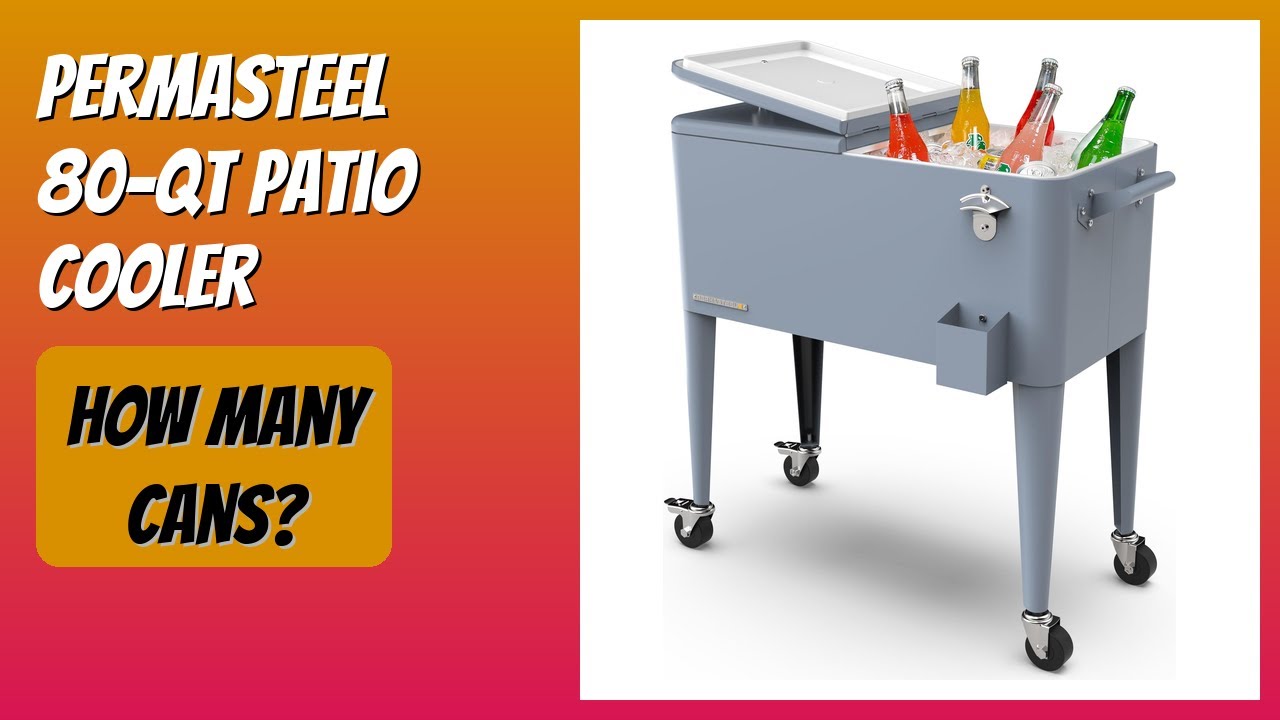 REVIEW (2025): Permasteel 80-Qt Patio Cooler. Features