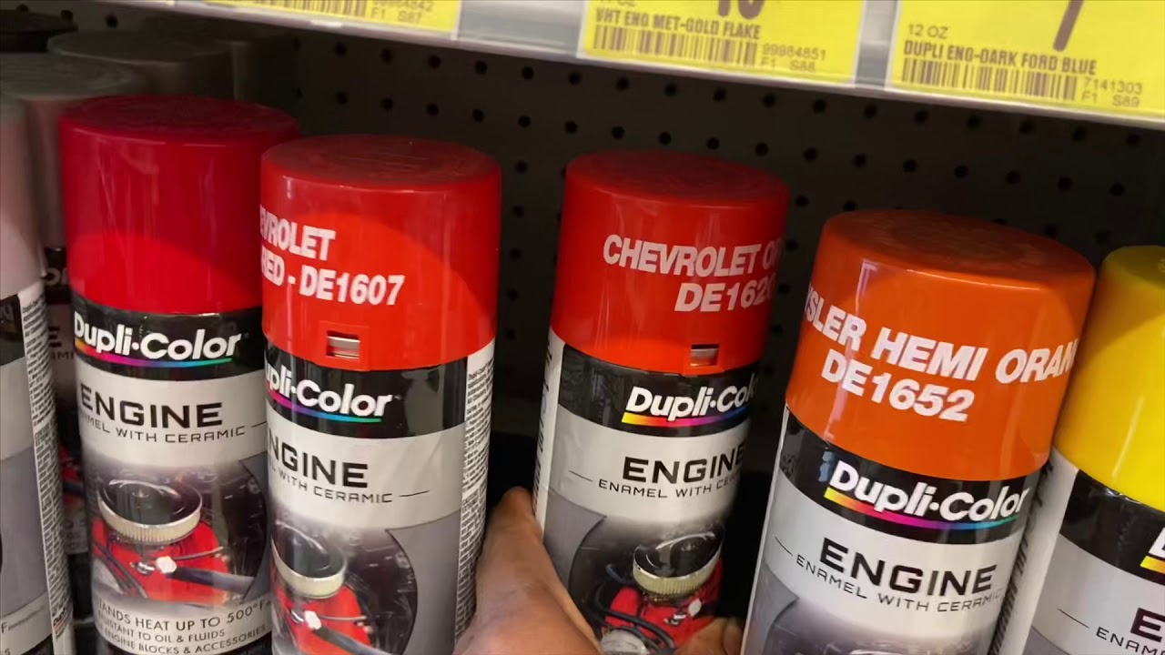 Dupli-Color High Heat Engine Paint – Duplicolor