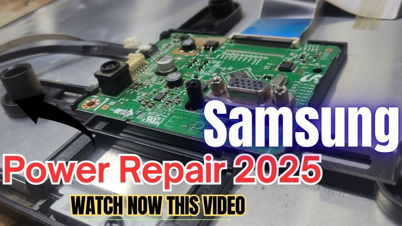 Computer Samsung Monitor D300 Power Repair 2025 | Created by Afjal Hossain