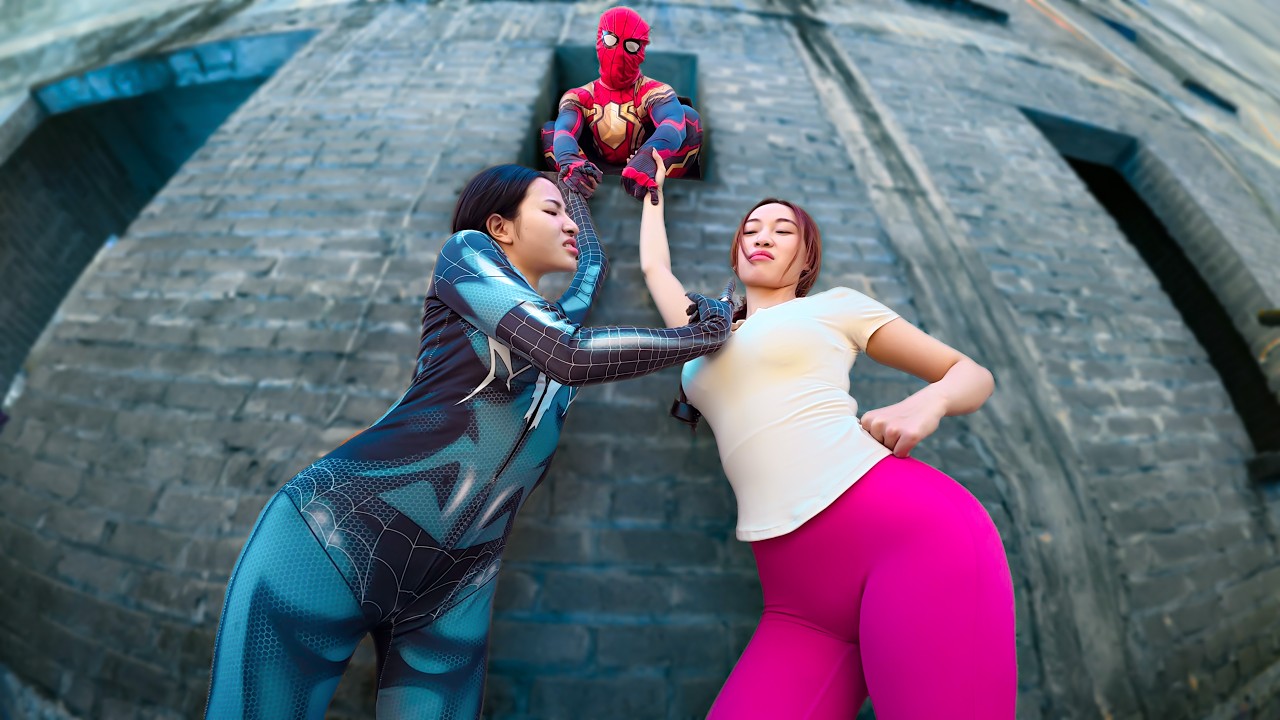 REAL LIFE SPIDER-MAN: ANGRY GIRLFRIEND VS BEAUTIFUL GIRL (Funny ...