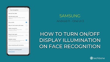 How to Turn On/Off Display illumination on Face recognition - Samsung [Android 11 - One UI 3]