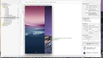 iOS Swift Slider Gallery Page Control Example