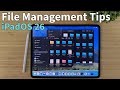 Top 3 Tips For FILE MANAGEMENT On IPad And IPadOS 26 