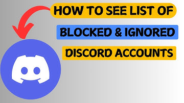🔍 How to Find Your Blocked/Ignored Users List on Discord - Complete Guide