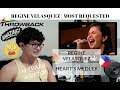 [REACTION] CARIÑO BRUTAL! REGINE VELASQUEZ - HEARTS MEDLEY | Most Requested Concert | Throwback