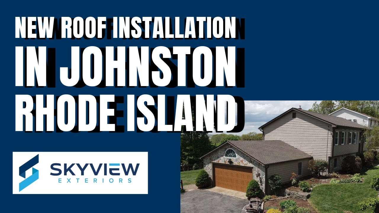 New Roof Installation in Johnston Rhode Island