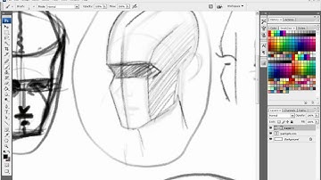 Part 4 Tutorial - Drawing heads/faces from different angles
