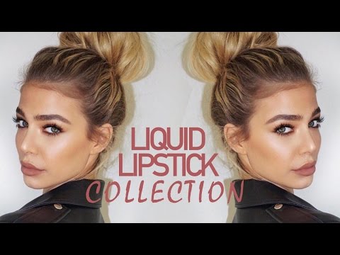 My Liquid Lipstick Collection and Giveaway!