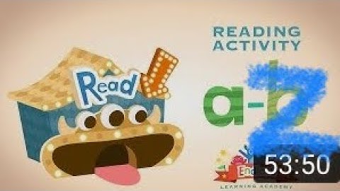 Endless Learning Academy - Read - Reading & phonics / Word in a sentence a-z