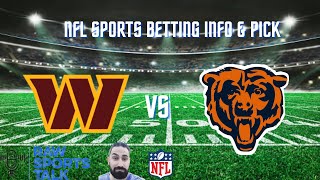 Washington Commanders VS Chicago Bears Week 5: Free Nfl Sports Betting Info
