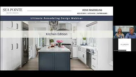 Kitchen Design Webinar with Sea Pointe Designers, ...