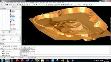 Surpac 6.1.2 Tutorial # 5 ( topography & clipping ) in Hindi Language