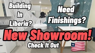 Building In Liberia 🇱🇷 2023 | Huge Building Supply Showroom | Get Finishings For Your House screenshot 4