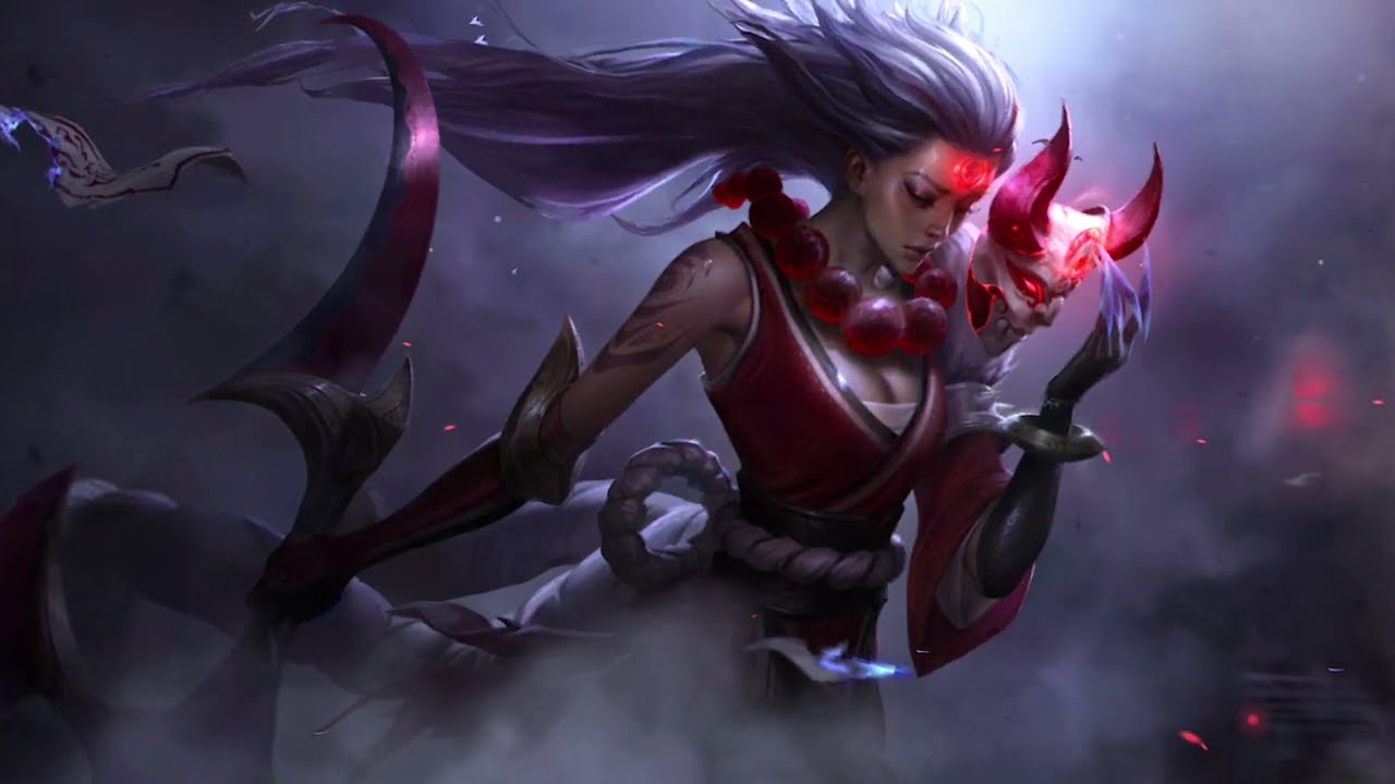 League of Legends Blood Moon Diana Animated Wallpaper on Make a GIF