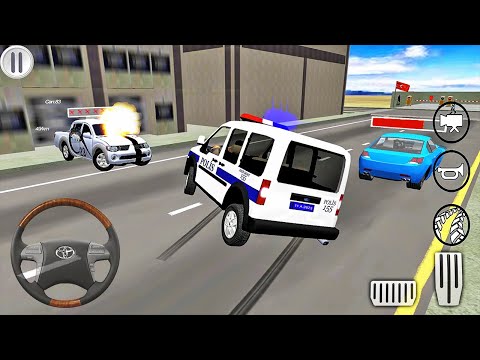 Ford Transit Connect Police Van Driving Simulator - Android Gameplay