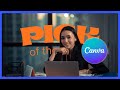 How to Put Text Behind an Image in Canva