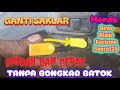 Cara Mudah&Cepat Ganti Saklar Stater ,klakson,lampu ,sen motor Honda ,revo ,supra125 dll