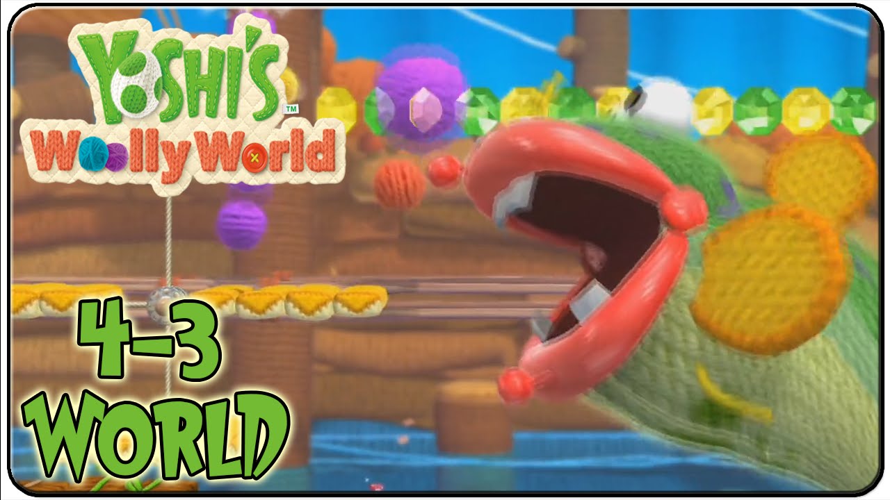 Yoshi s Woolly World 100 Walkthrough World 4 3 Rollin Down The River YouTube yoshi-s-woolly-world-100-walkthrough-world-4-3-rollin-down-the-river-youtube