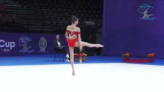 KRASNOBAEVA Elvira (BUL) CLUBS AA 33.3 WC Palaio Faliro 2024