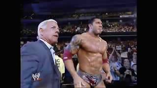 Batista Vs Chris Benoit Raw, July 19, 2004