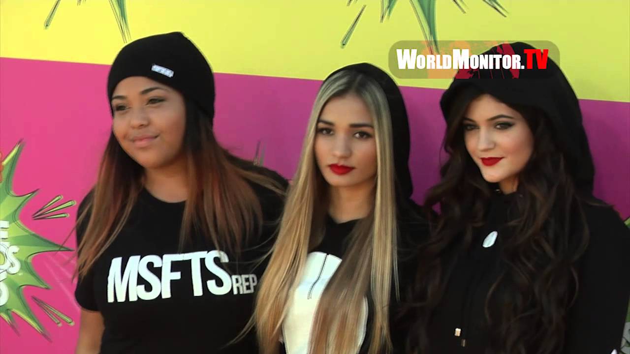 Kylie Jenner And Friend Princess Pia Mia Arrive At Nickelodeon Kids